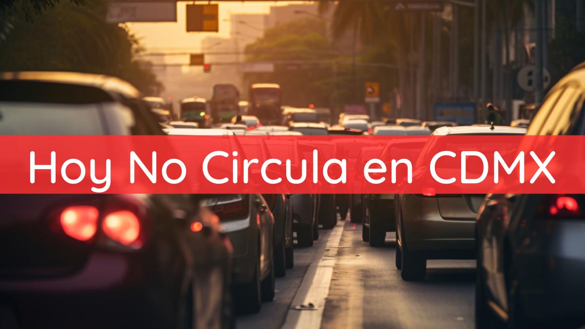 ¿Qué autos no circulan del lunes 26 de febrero al sábado 2 de marzo en CDMX?