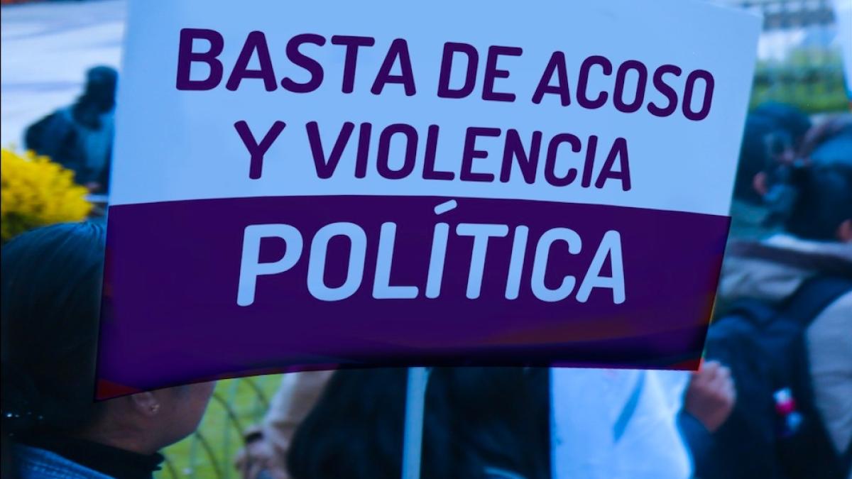 Dos víctimas de violencia política de género cada semana en el país