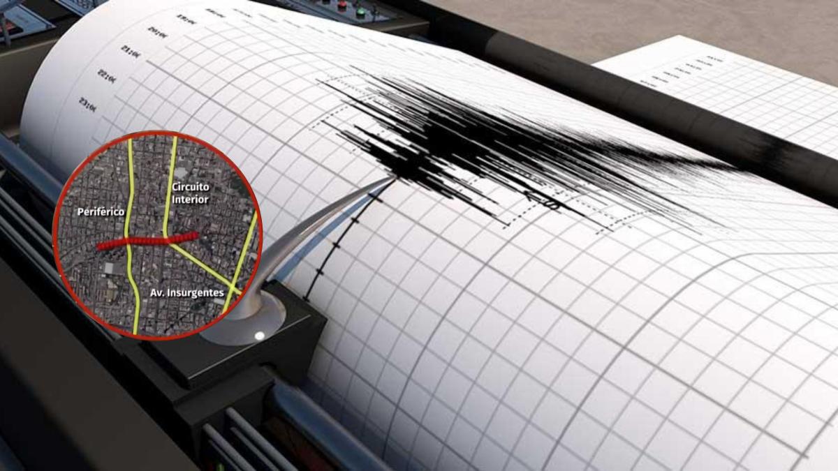 Microsismo magnitud 1.5 ‘despierta’ a capitalinos en la Álvaro Obregón