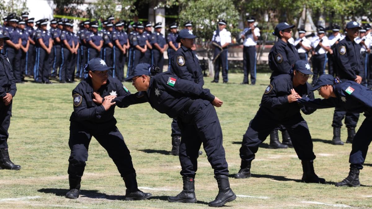 SPF celebra incorporación de nueva generación de guardias y destaca crecimiento de mujeres en sus filas