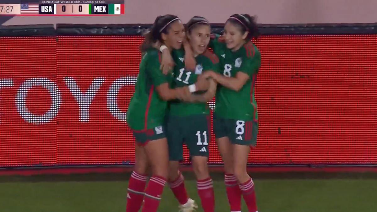 Copa Oro Femenil 2024 | México hace historia y vence a Estados Unidos; resumen y goles (VIDEO)