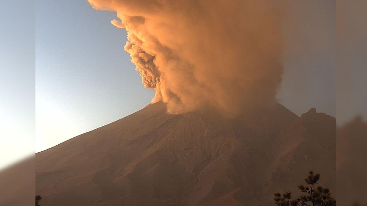 ¿El Popocatépetl está furioso? En VIDEO, así amanece 'Don Goyo' hoy 28 de febrero