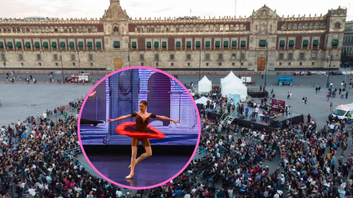 Elisa Carrillo dará la primera clase masiva de ballet en el Zócalo de la CDMX en esta fecha