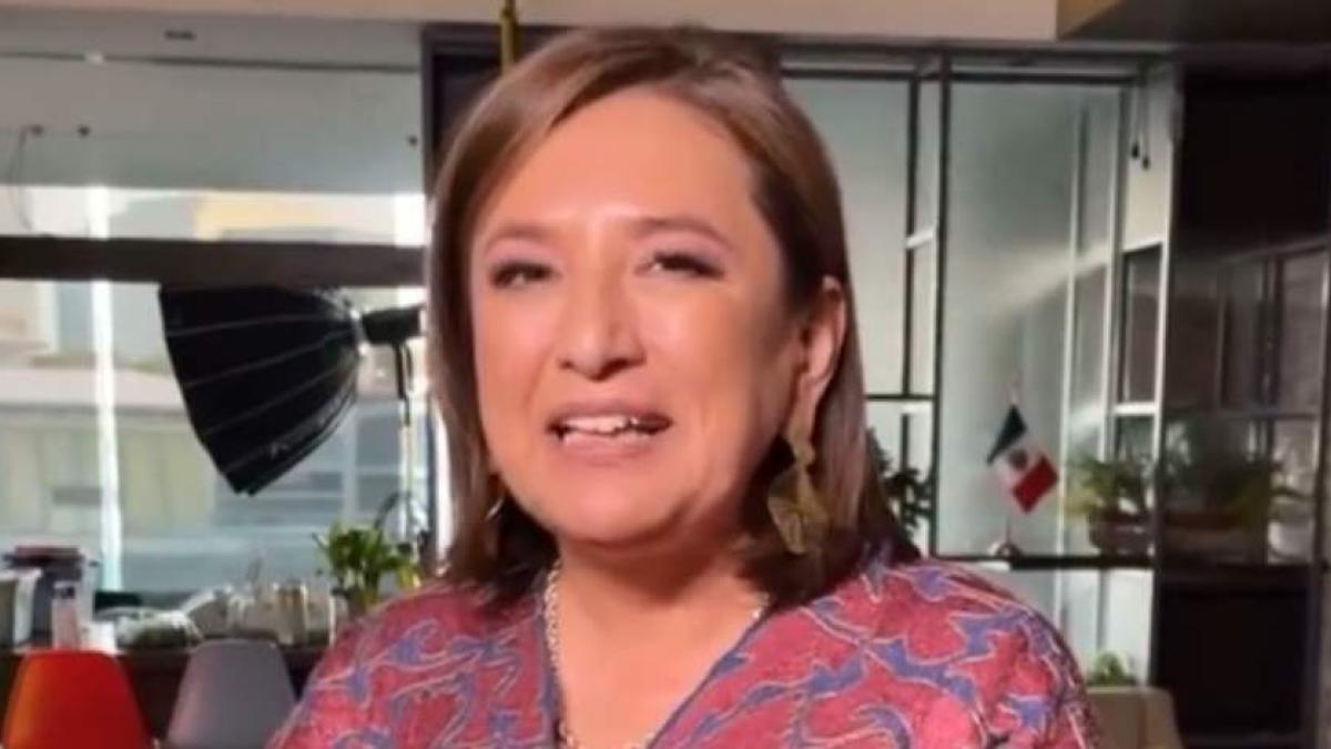 Xóchitl Gálvez graba promocionales previo al inicio de campañas