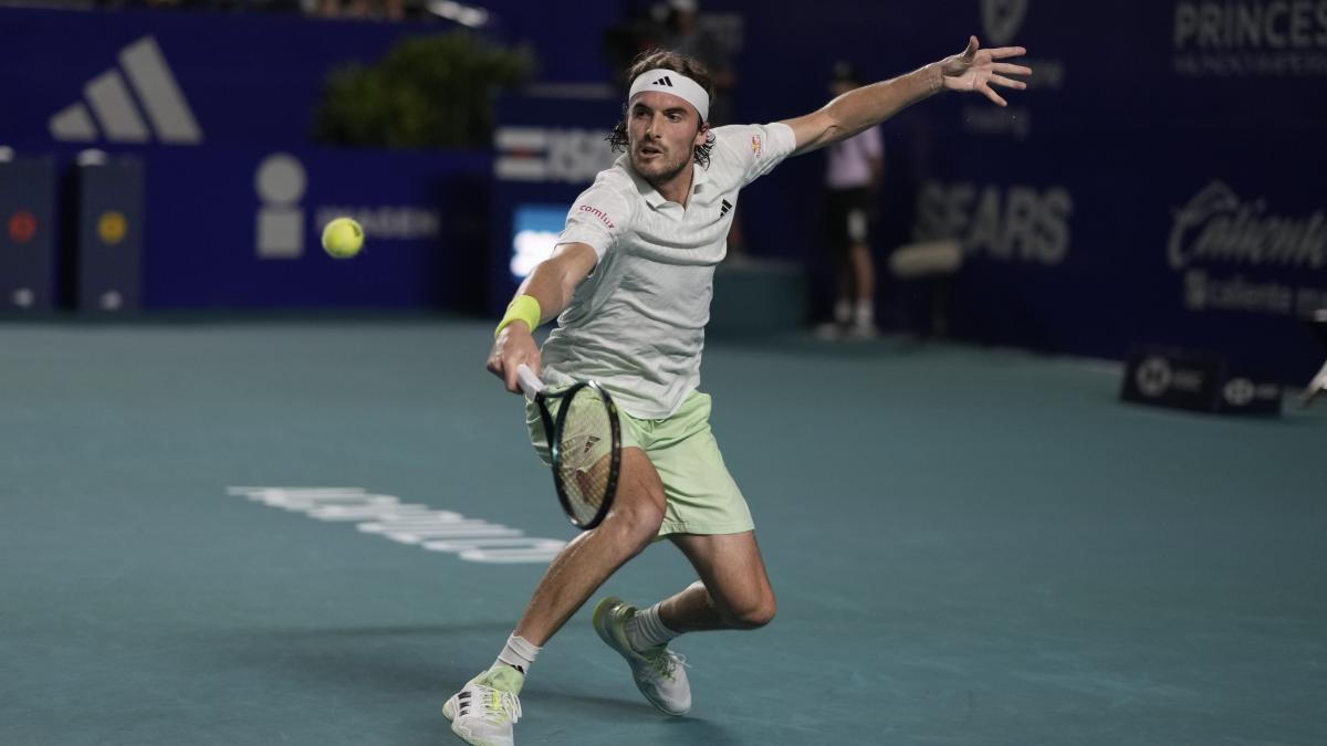 Abierto Mexicano de Tenis 2024 | Stéfanos Tsitsipás se impone a Flavio Cobolli y accede a cuartos de final