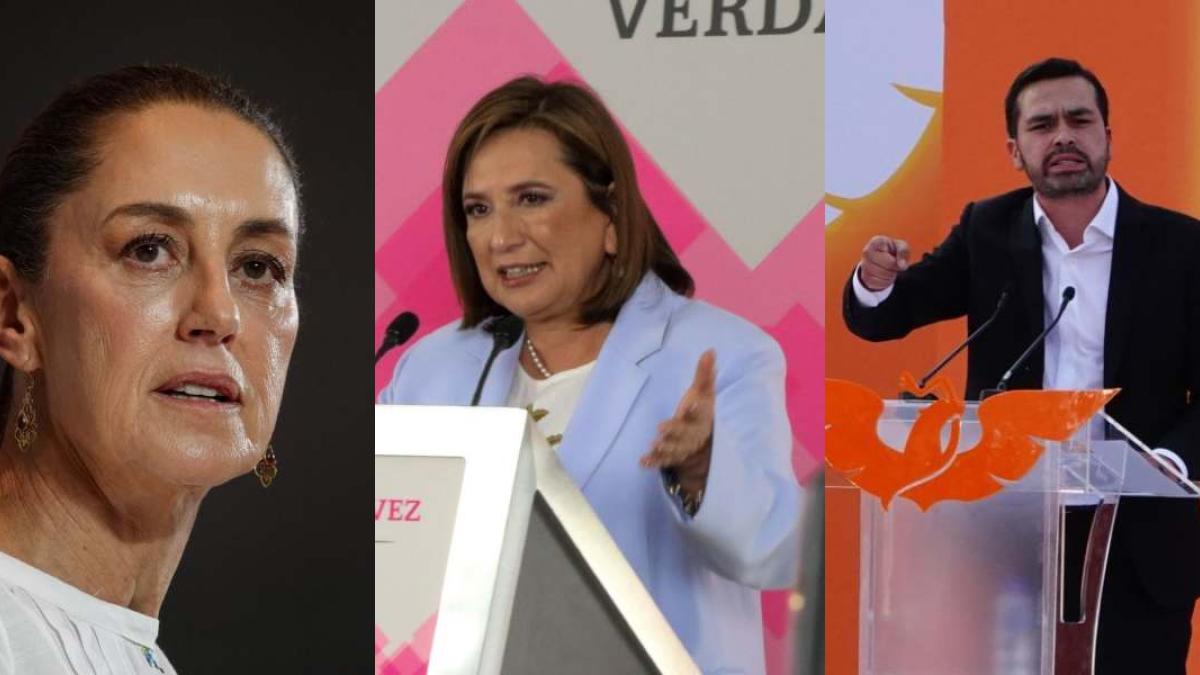 INE aprueba candidaturas presidenciales de Claudia Sheinbaum, Xóchitl Gálvez y Álvarez Máynez