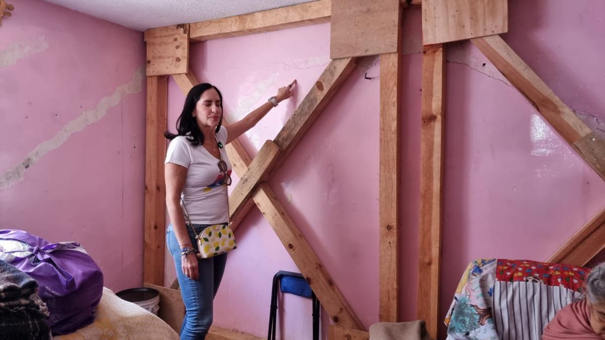 Acusan daños a casas de ÁO por obras de L-12