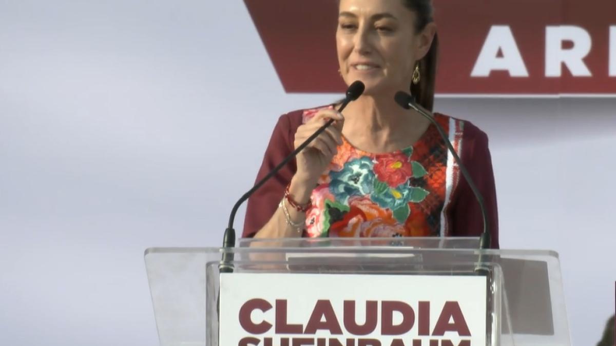 Claudia Sheinbaum, 1 de marzo: Inicia campaña en el Zócalo rumbo al 2 de junio; sigue el minuto a minuto | VIDEOS