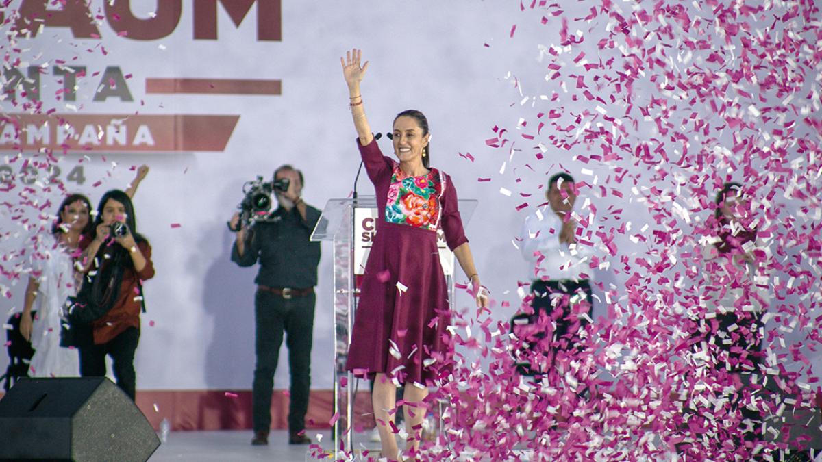 Sheinbaum anuncia que cierre de campaña será el próximo 29 de mayo en el Zócalo