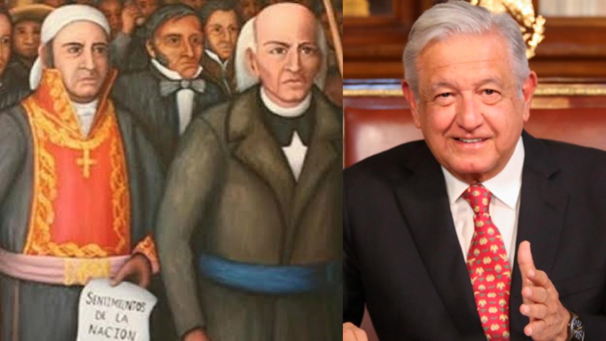 AMLO inicia sección de historia en la mañanera con la lucha de Miguel Hidalgo