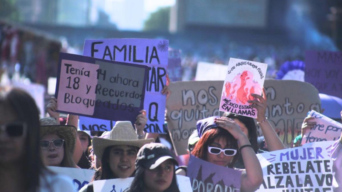 'Somos el grito de las que ya no están': En FOTOS y VIDEOS así se vivió la marcha del 8M