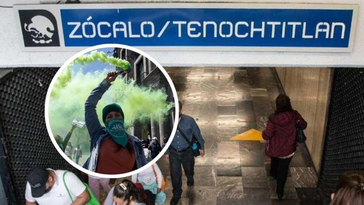 Metro CDMX: Reabren estaciones Zócalo e Hidalgo de Línea 2 tras marchas del 8M