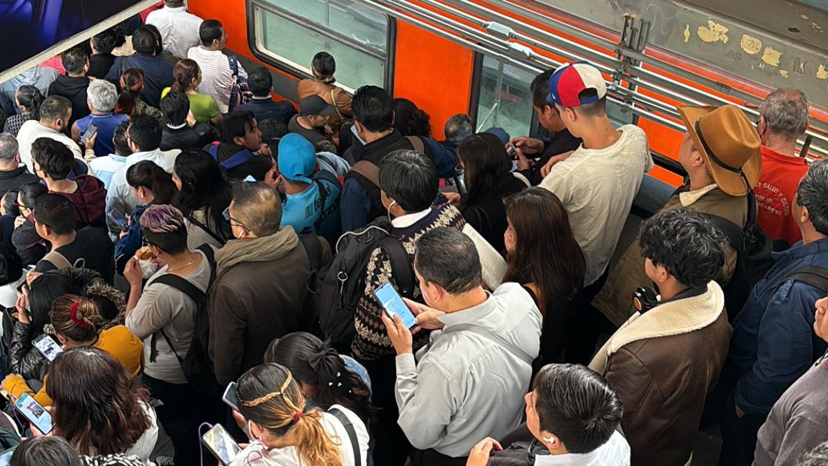 Metro CDMX: ¿Qué pasó en Línea 7 y por qué desesperó a los usuarios la mañana de este lunes?