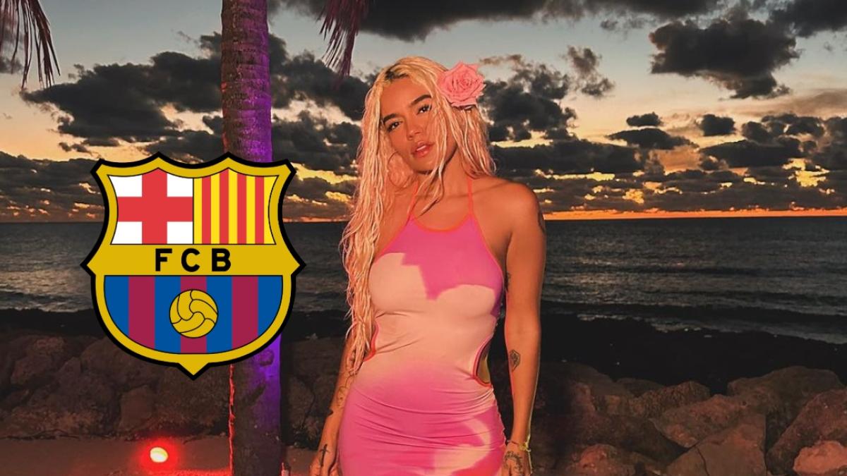 ¿Por qué Karol G estará en la playera de Barcelona?