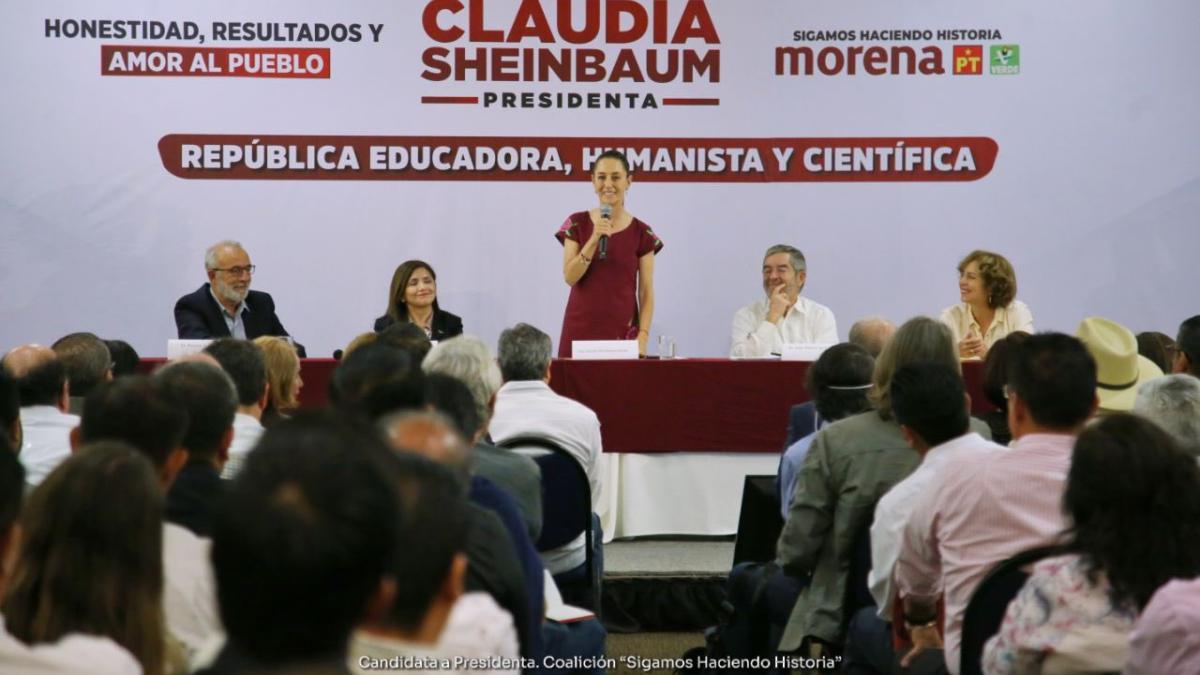 Sheinbaum presenta su estrategia educativa; apuesta por la gratuidad para hacer de México una potencia