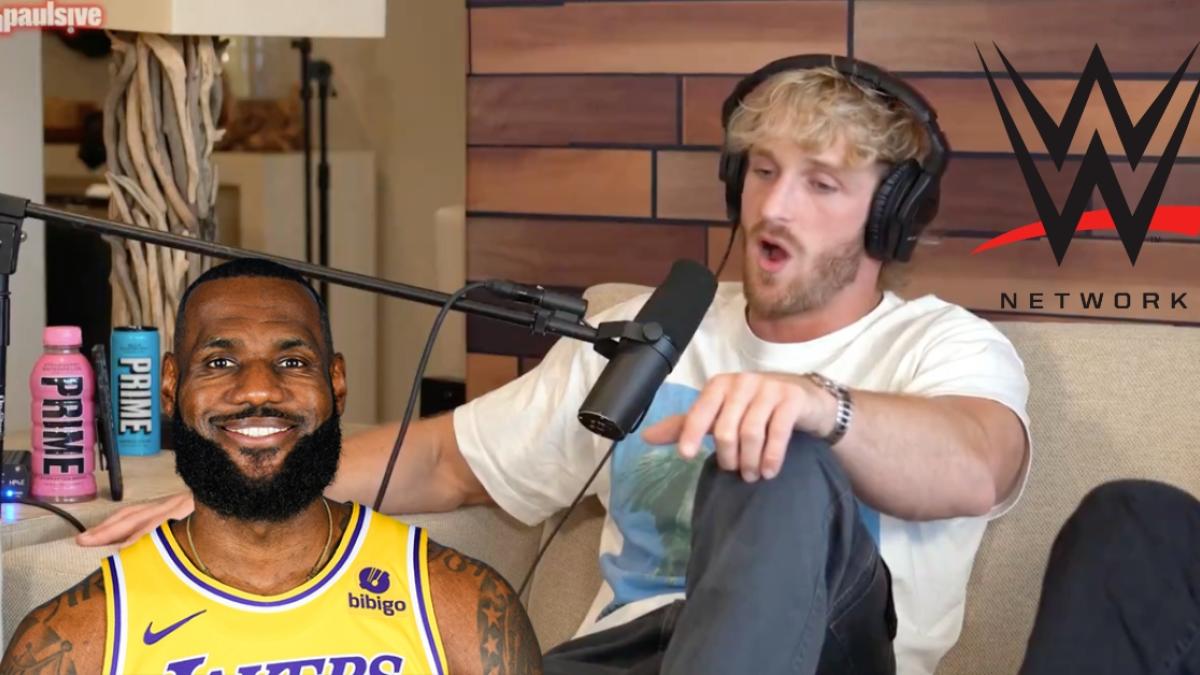 ¿Logan Paul reta a LeBron James a una lucha en WWE en Cleveland?, así lo anunció el influencer