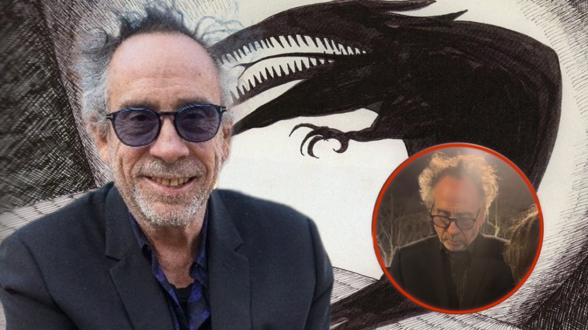 VIDEO: Fanática pide a Tim Burton un dibujo en medio de la calle y asegura que se lo tatuará