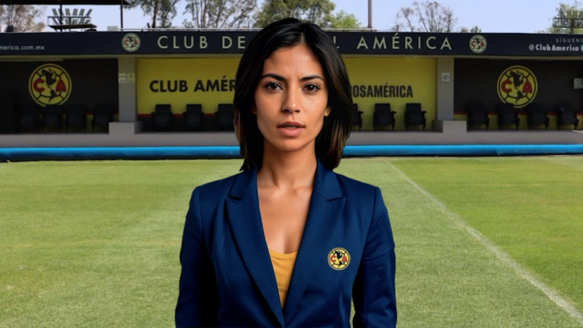 Club América presume a su nueva reportera hecha con Inteligencia Artificial, es impresionante