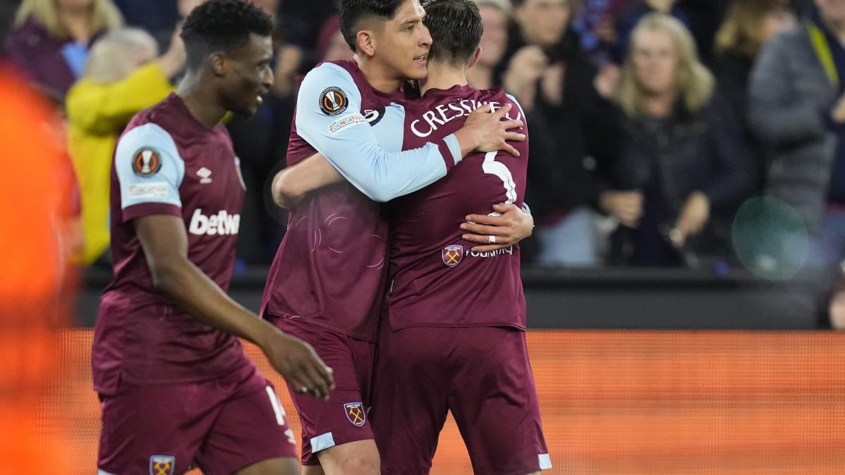 West Ham y Edson acceden a cuartos en Europa League