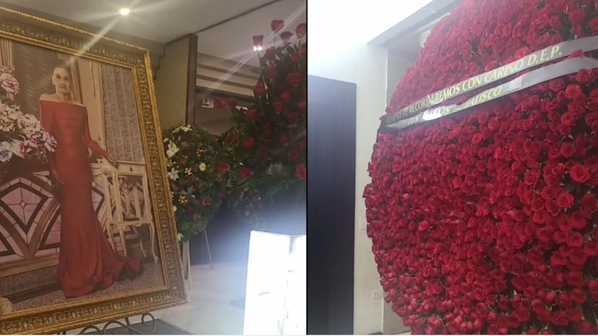 El Mayo Zambada y familia de El Chapo mandan corona de flores a funeral de La Gilbertona | FOTOS