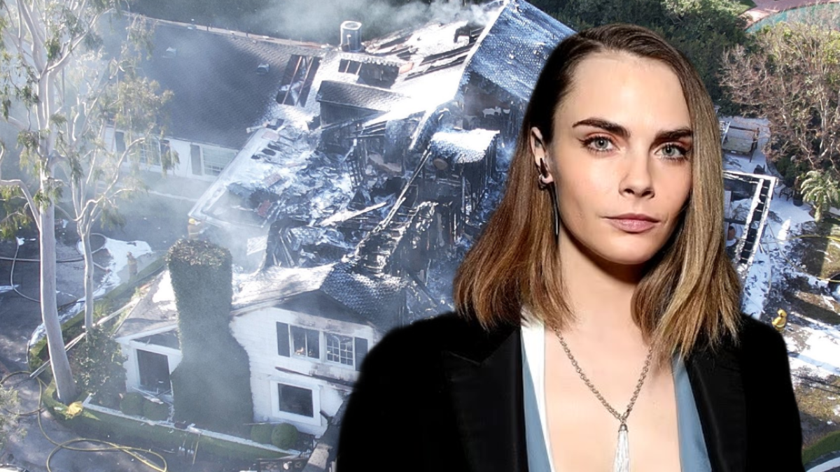 VIDEO | Incendio en casa de Cara Delevingne destruye el patrimonio de la modelo: 'Tengo el corazón roto'