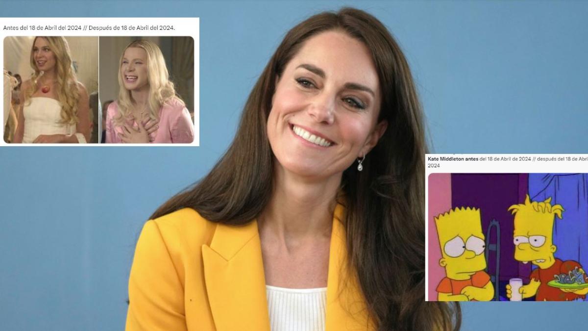 Los MEMES del cambio físico de Kate Middleton