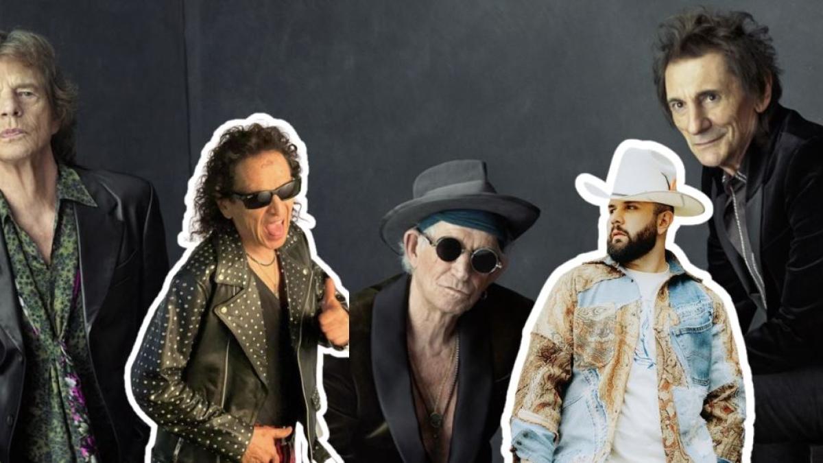 Los cantantes mexicanos que abrieron los conciertos de The Rolling Stones