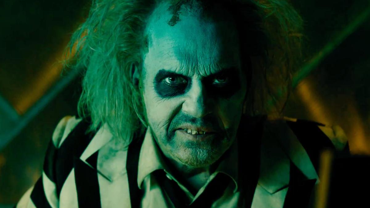 Beetlejuice 2 estrena tráiler con un Michael Keaton muy aterrador