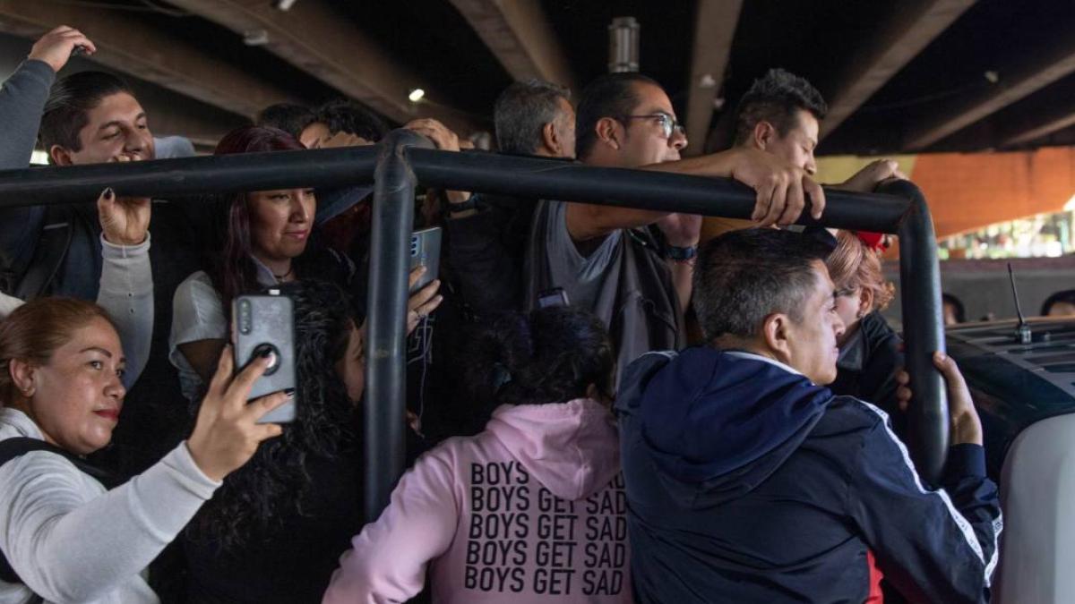 Error de chofer provoca caos en la Línea 7 del Metro