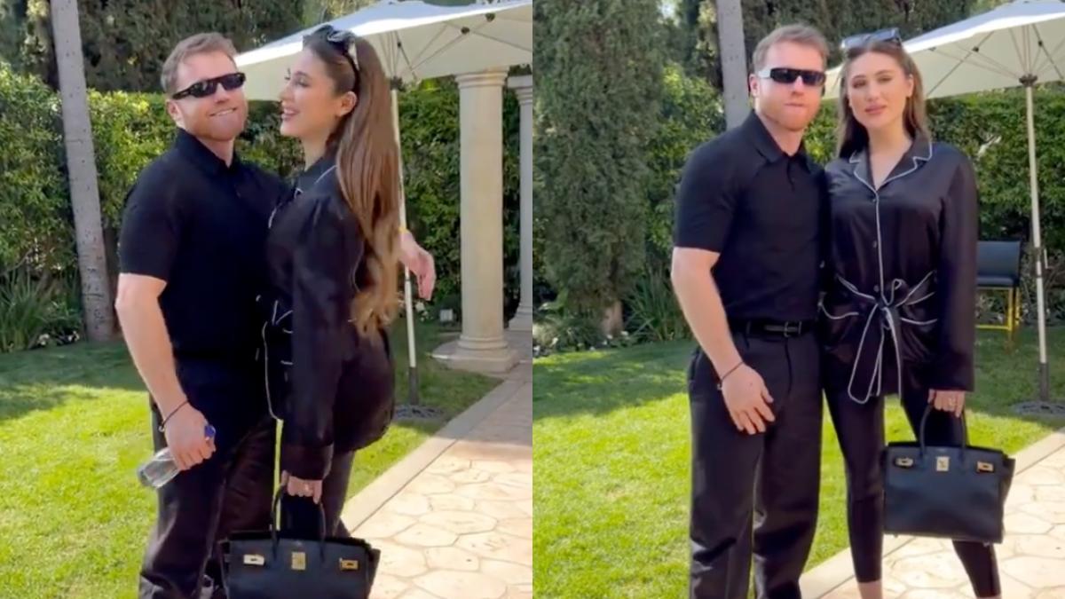 'Canelo' Álvarez recibe el peor desplante de su esposa Fernanda Gómez en plena foto (VIDEO)