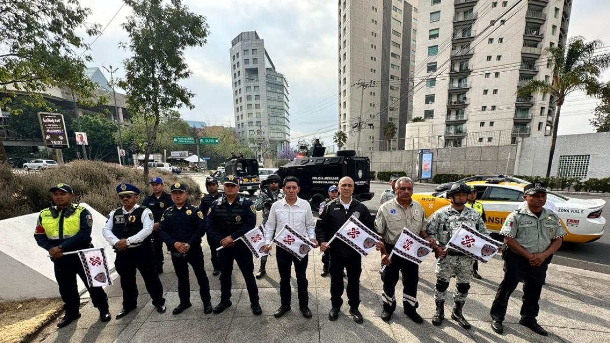 Arranca operativo “Escudo Semana Santa, Cuajimalpa 2024”