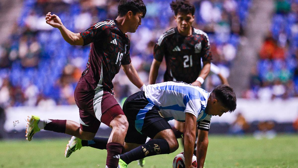 México vs Argentina Sub 23 | Resumen, goles y ganador del partido amistoso internacional