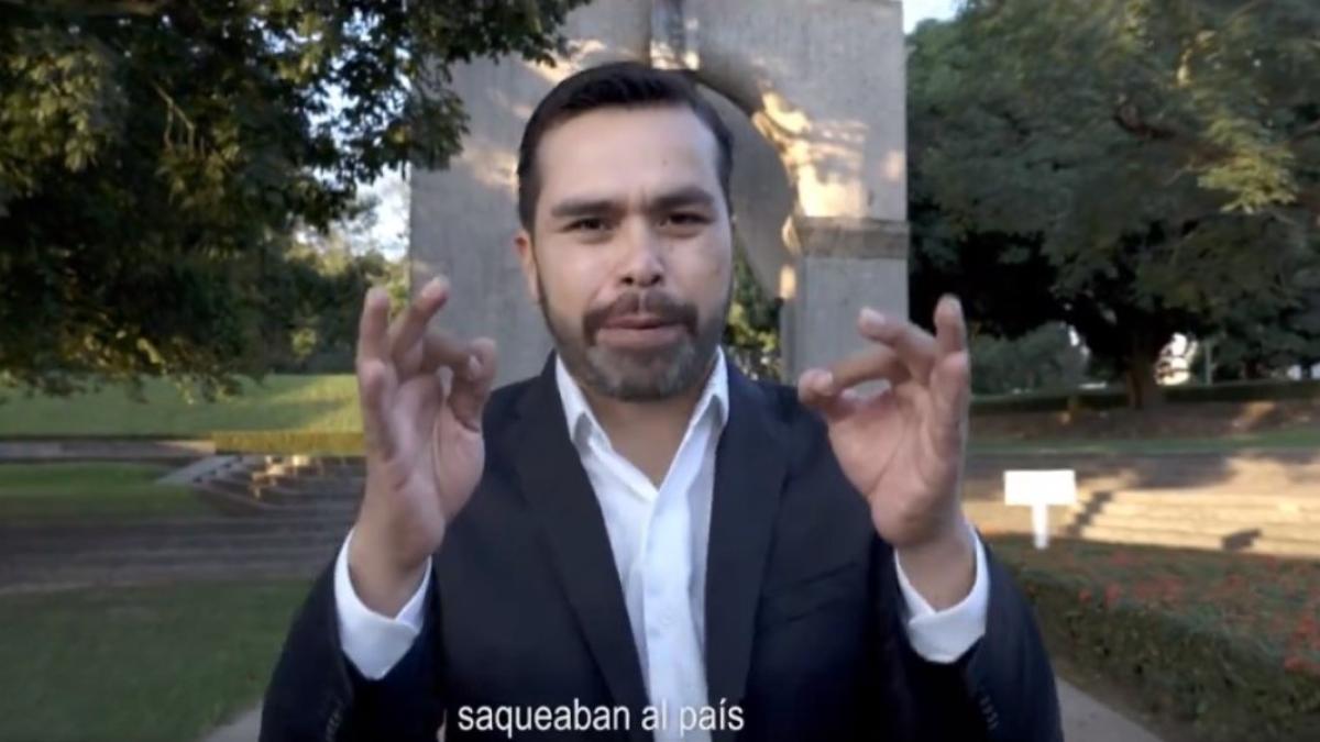 Jorge Álvarez Máynez reprocha al INE censura de spots