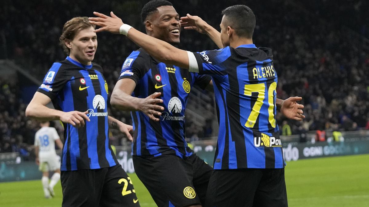 Inter, segundo club italiano en marcar en 30 duelos seguidos