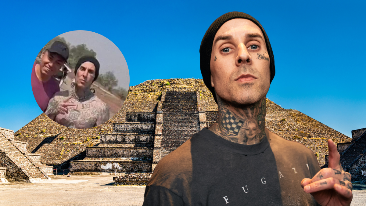 Blink-182 en la CDMX: Travis Barker recorre Teotihuacán antes de su concierto en el Palacio de los Deportes