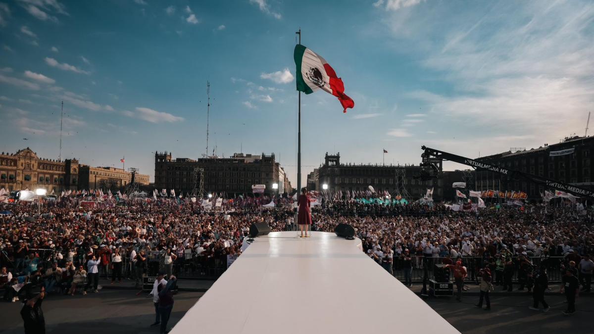 Más de 1 millón de personas muestran su apoyo, cariño y respaldo a Sheinbaum en su primer mes de campaña rumbo a la Presidencia de la República