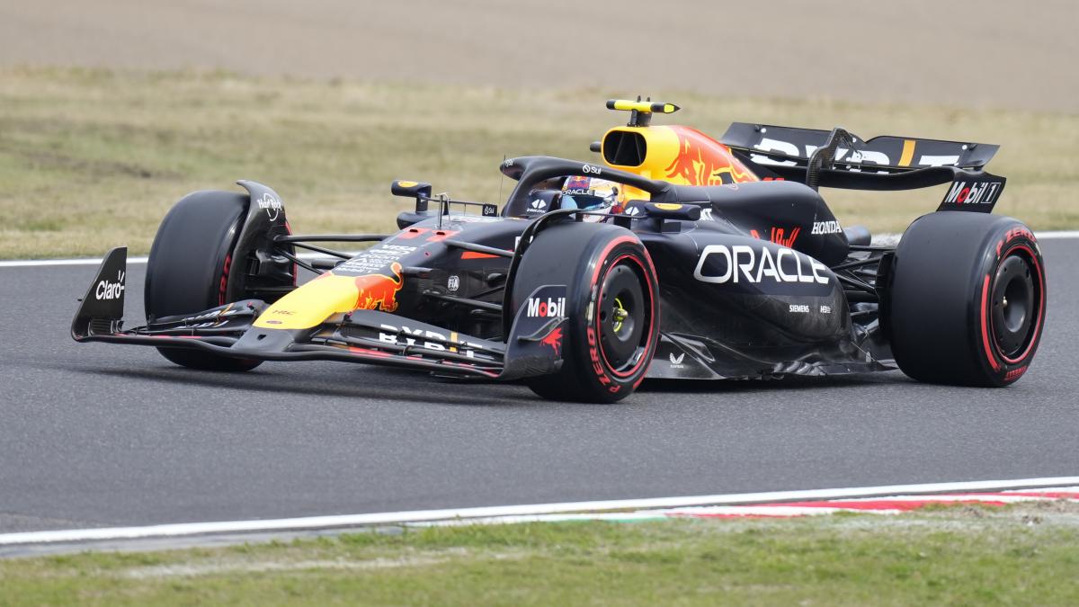 Checo Pérez saldrá segundo en el Gran Premio de Japón de F1; Así largarán los pilotos el sábado