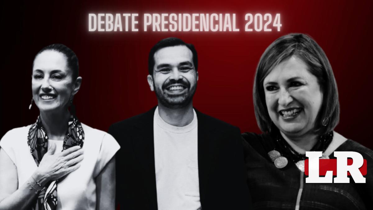 Debate Presidencial 2024: En dónde verlo, temas que abordarán y horario