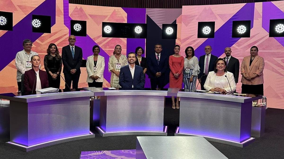 Primer Debate Presidencial: ¿Fallaron los relojes? Esa fue la queja de los candidatos