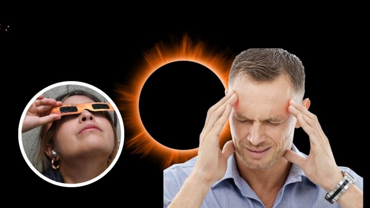 ¿Viste el eclipse sin protección? Estos son los SÍNTOMAS de que dañaste tu vista