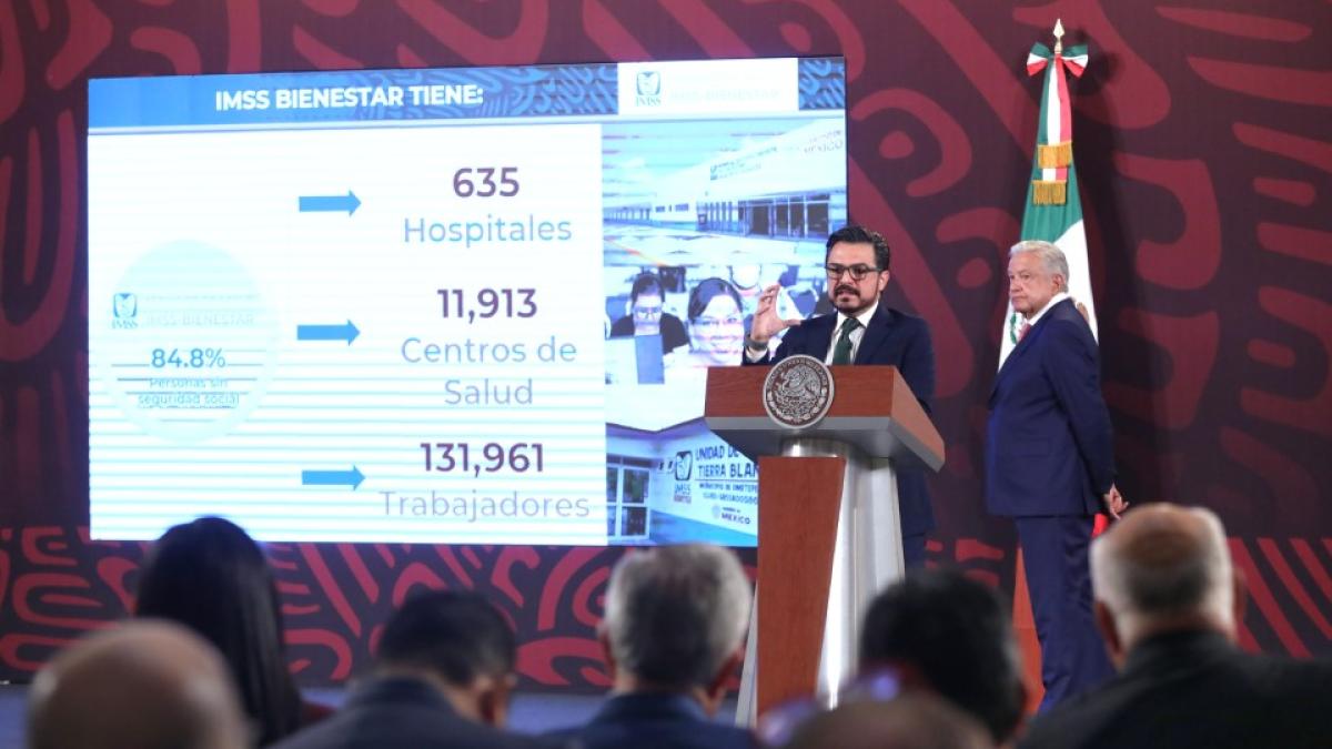 IMSS-Bienestar opera en 23 entidades para atender a 53.2 millones de mexicanos que no tienen seguridad social