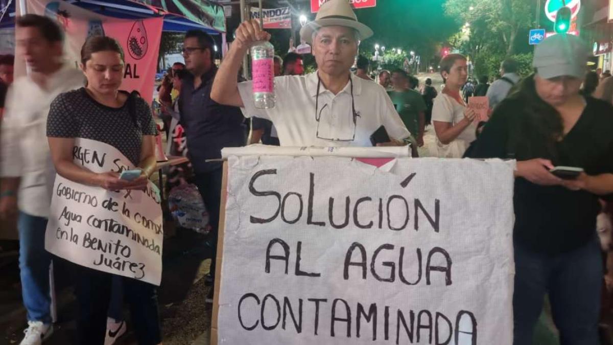 Vamos a emprender acciones legales: Taboada sobre agua contaminada en Benito Juárez