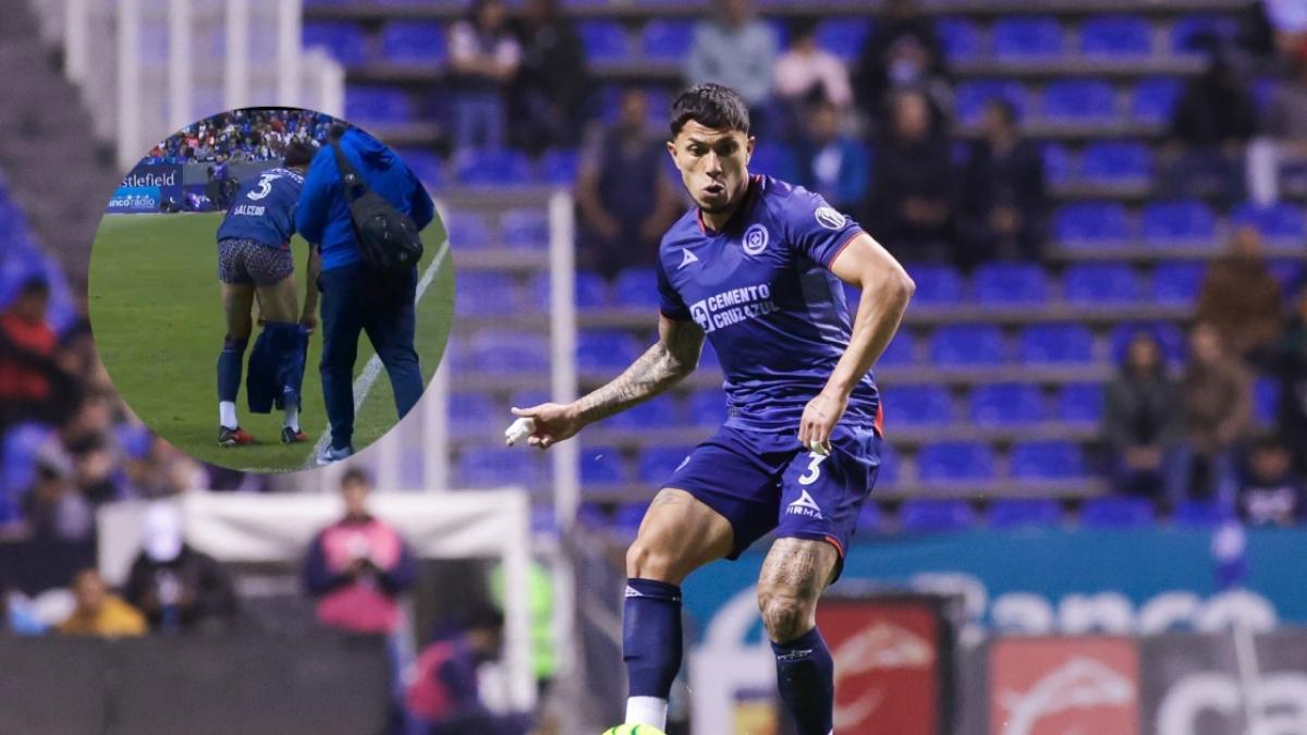 Liga MX | Carlos Salcedo se desviste en pleno partido entre Puebla y Cruz Azul (VIDEO)