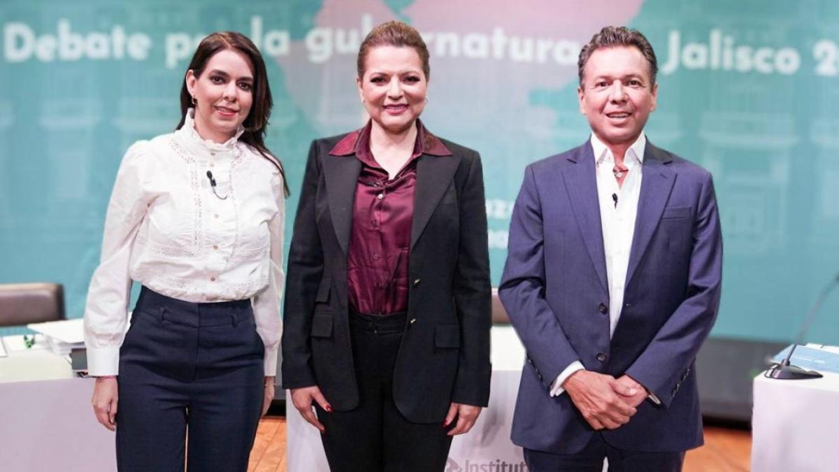 Otro debate en Jalisco con descalificaciones entre los candidatos