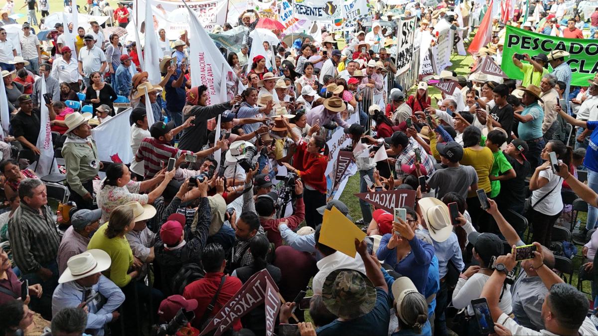 Claudia Sheinbaum suma apoyo de 200 mil mexicanos y mexicanas en Baja California, Sonora, Sinaloa, Morelos y Edomex