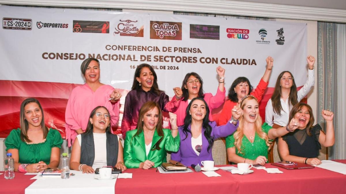 “La derecha es un peligro para México”: Consejo Nacional de Sectores en Apoyo a Claudia Sheinbaum