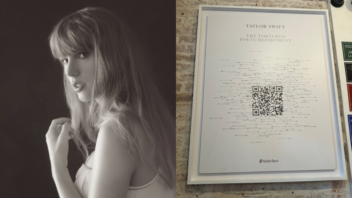 Taylor Swift lanza una pista de su próximo álbum en México ¿Qué significan los QR's y el mensaje en ellos?