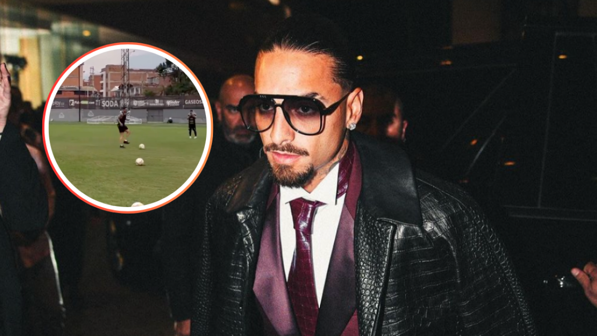 ¡Impresionante! Maluma demuestra que pudo ser futbolista profesional con un tremendo golazo (VIDEO)