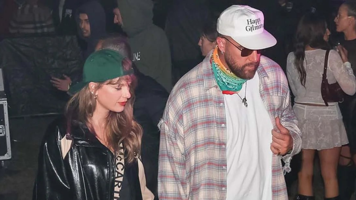 Travis Kelce protagoniza romántica escena con Taylor Swift en Coachella que enloquece a los fanáticos