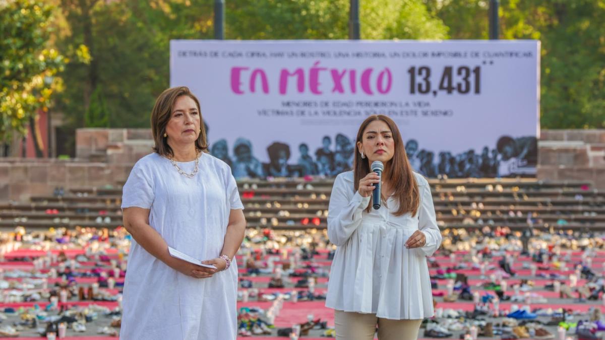 Protegerá Xóchitl Gálvez a huérfanos por la violencia